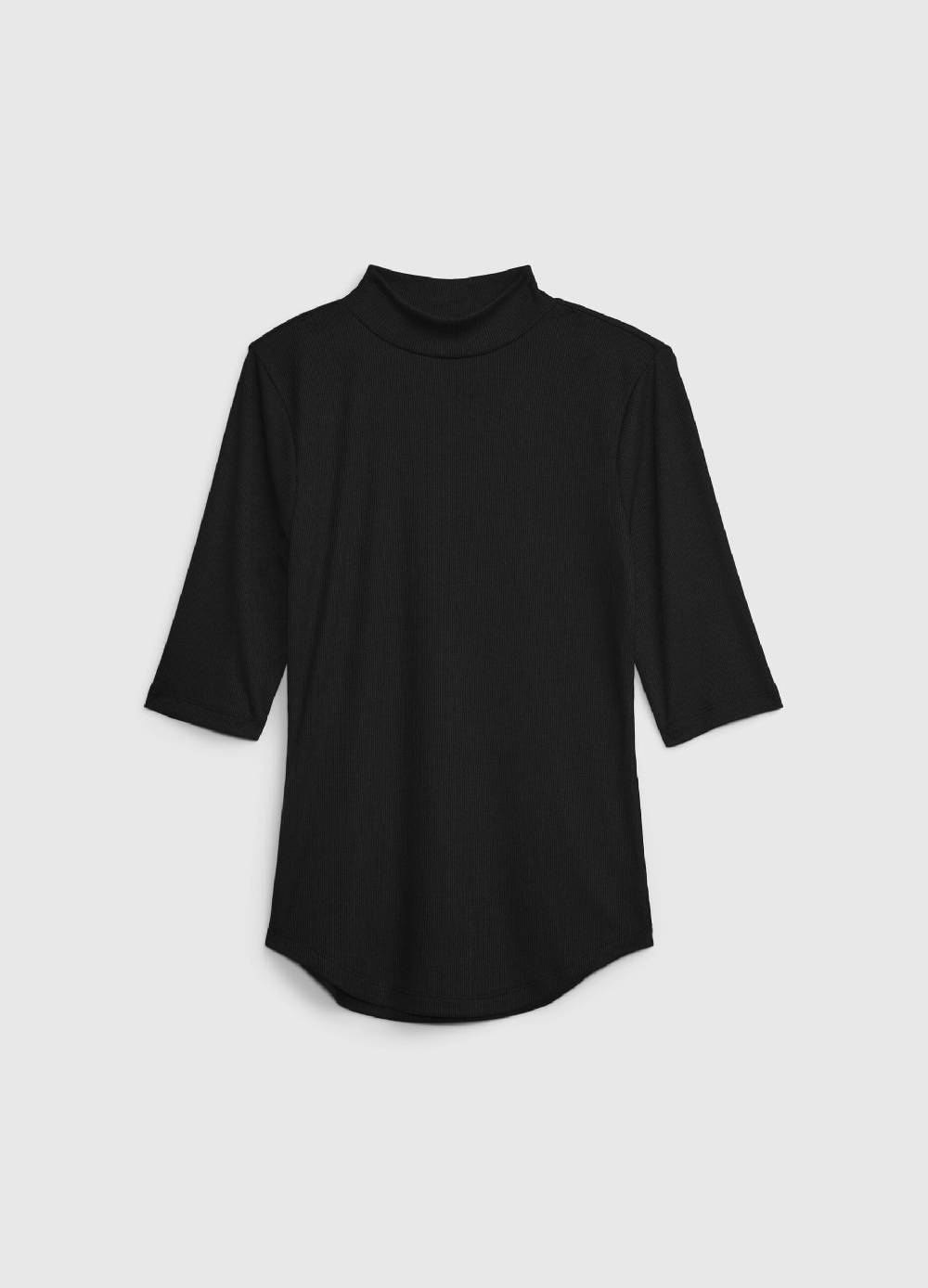 GAP T-shirt a costine sottili maniche al gomito
