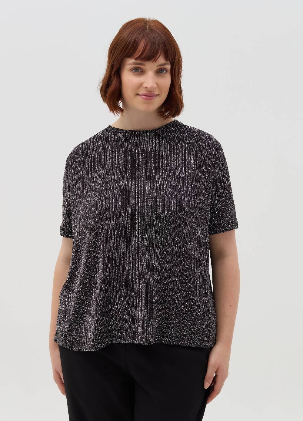 MYA T-shirt in lurex Curvy Italia