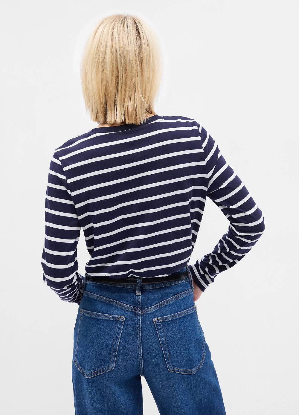 GAP T-shirt a maniche lunghe in cotone bio 2025
