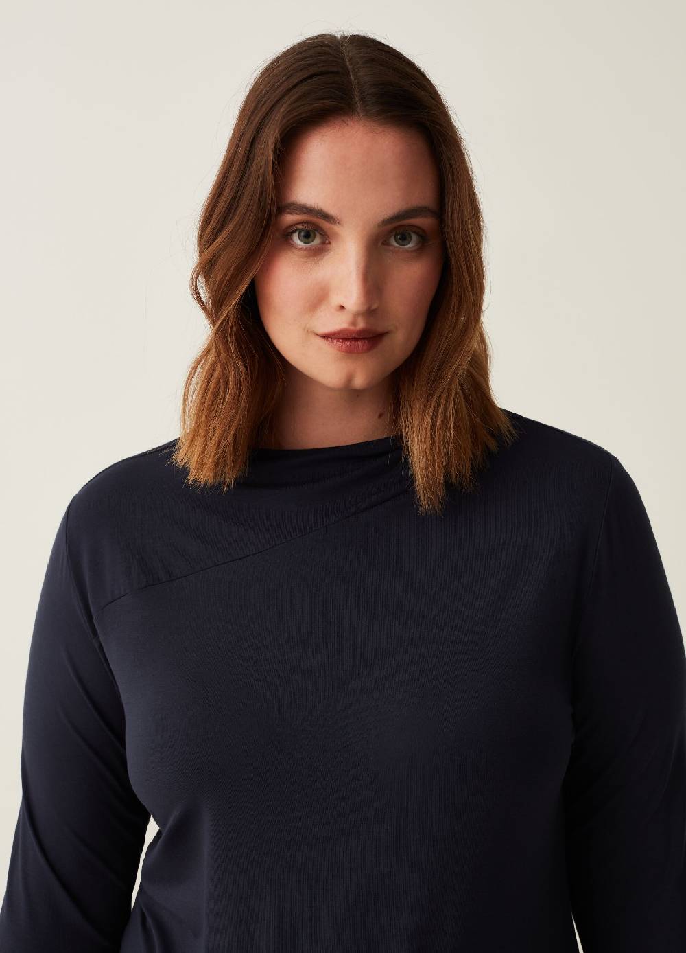 MYA T-shirt in viscosa stretch Curvy Spedizione Gratuita