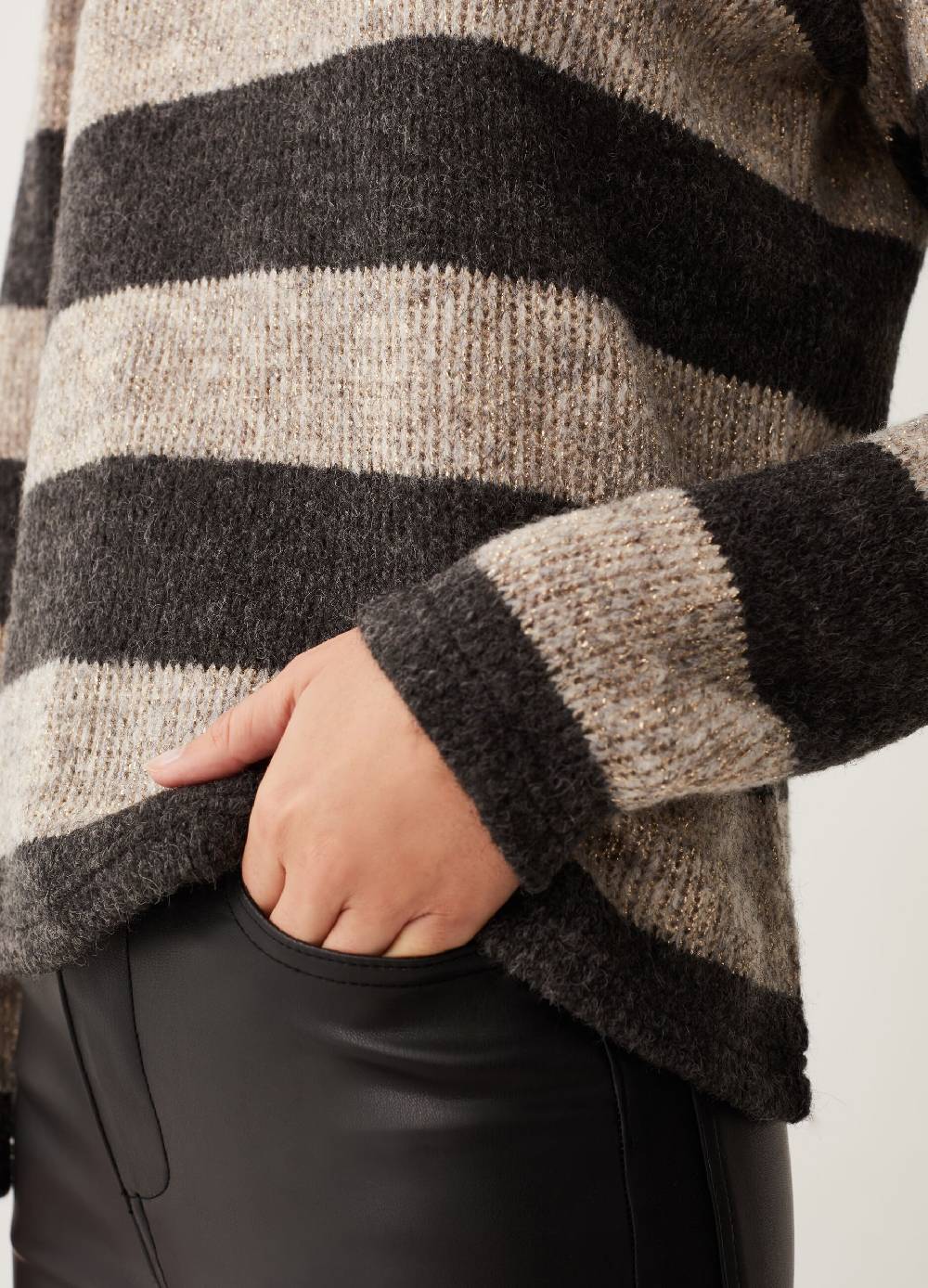 OVS Maglia a righe con dettagli lurex Negozi Online