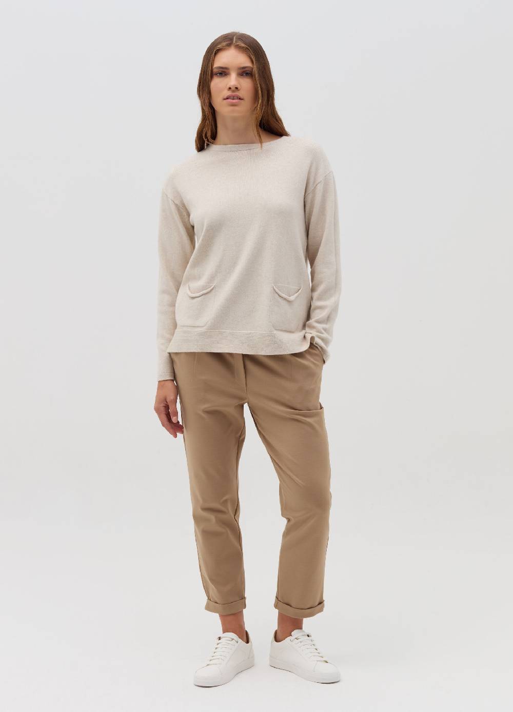 HYBRID Maglia a maniche lunghe con tasche Convenienza