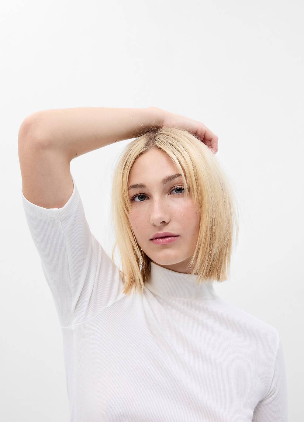 GAP T-shirt a costine sottili maniche al gomito Moda