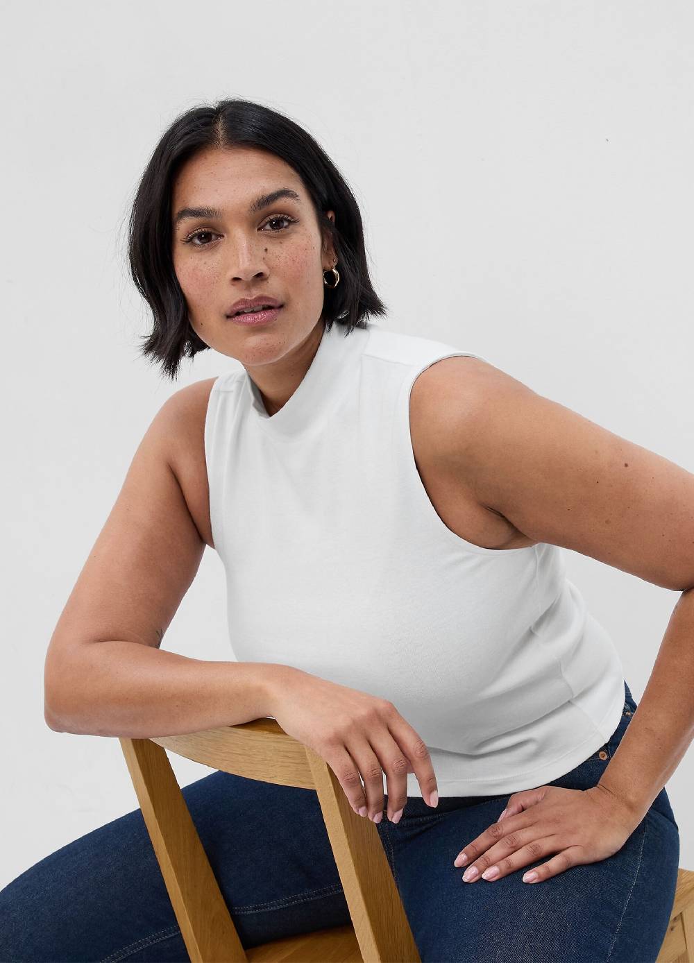 GAP Tank top mock neck Italy