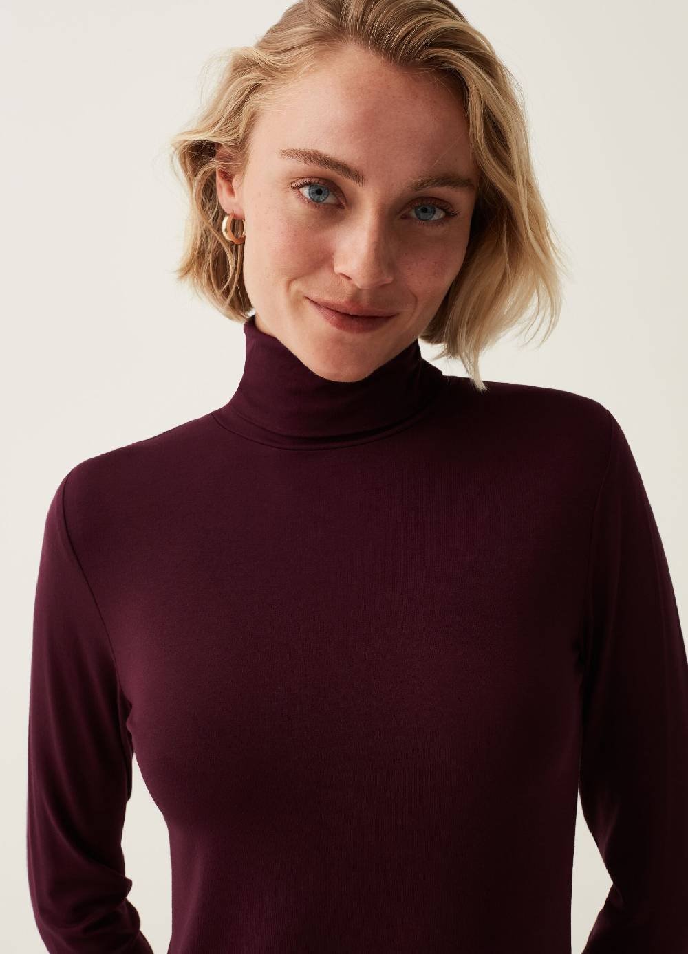 OVS T-shirt a collo alto con maniche lunghe Qualità