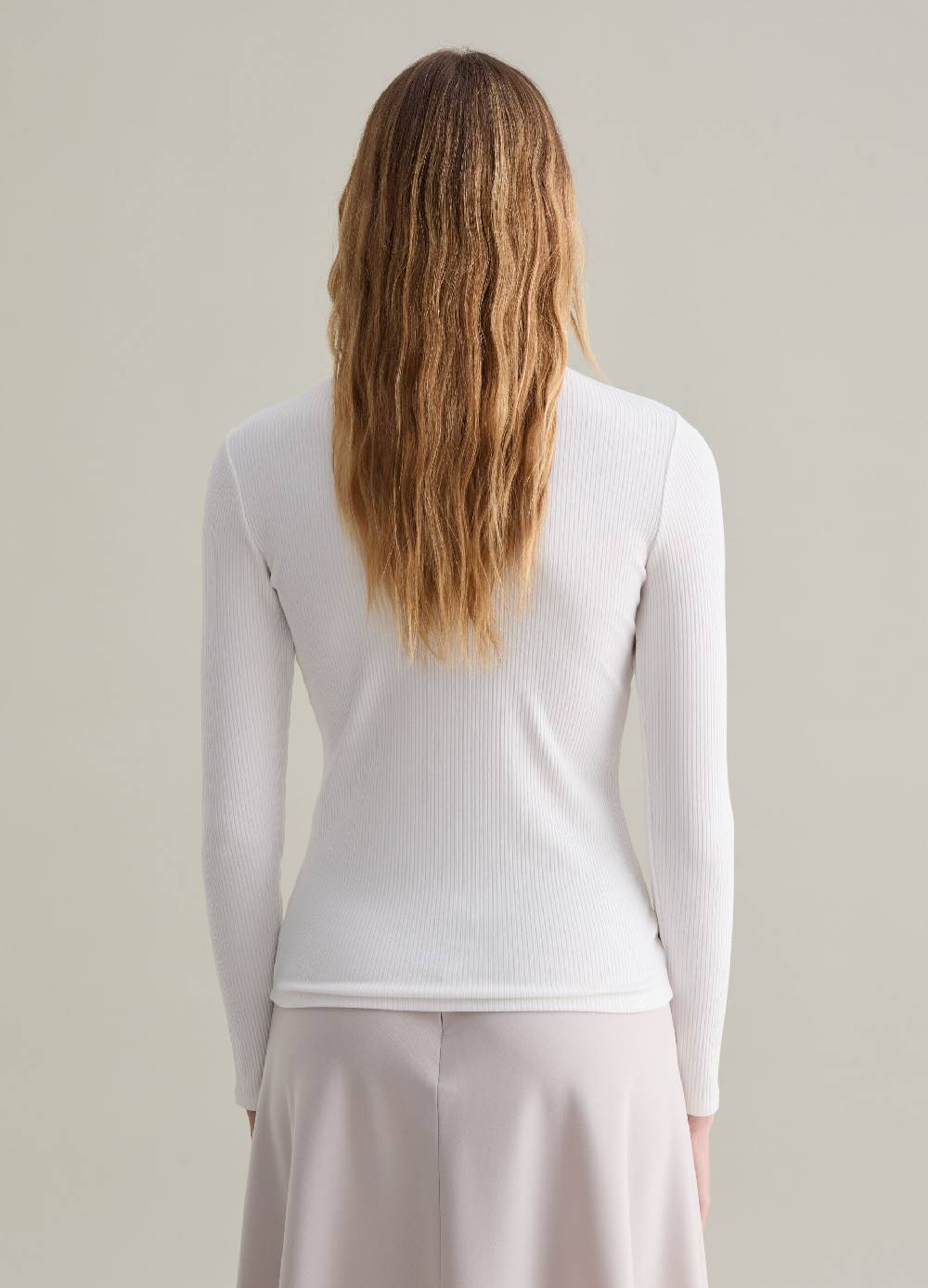 PIOMBO Lupetto a coste piatte Contemporary Fino al 55% di sconto
