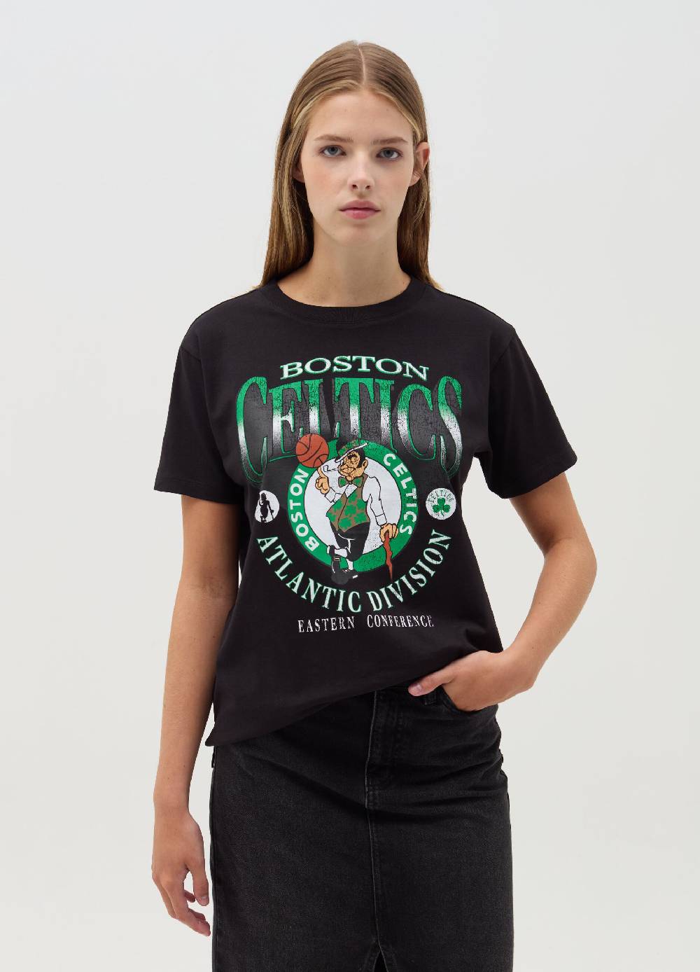 NBA T-shirt con stampa Boston Celtics Promozione Limitata