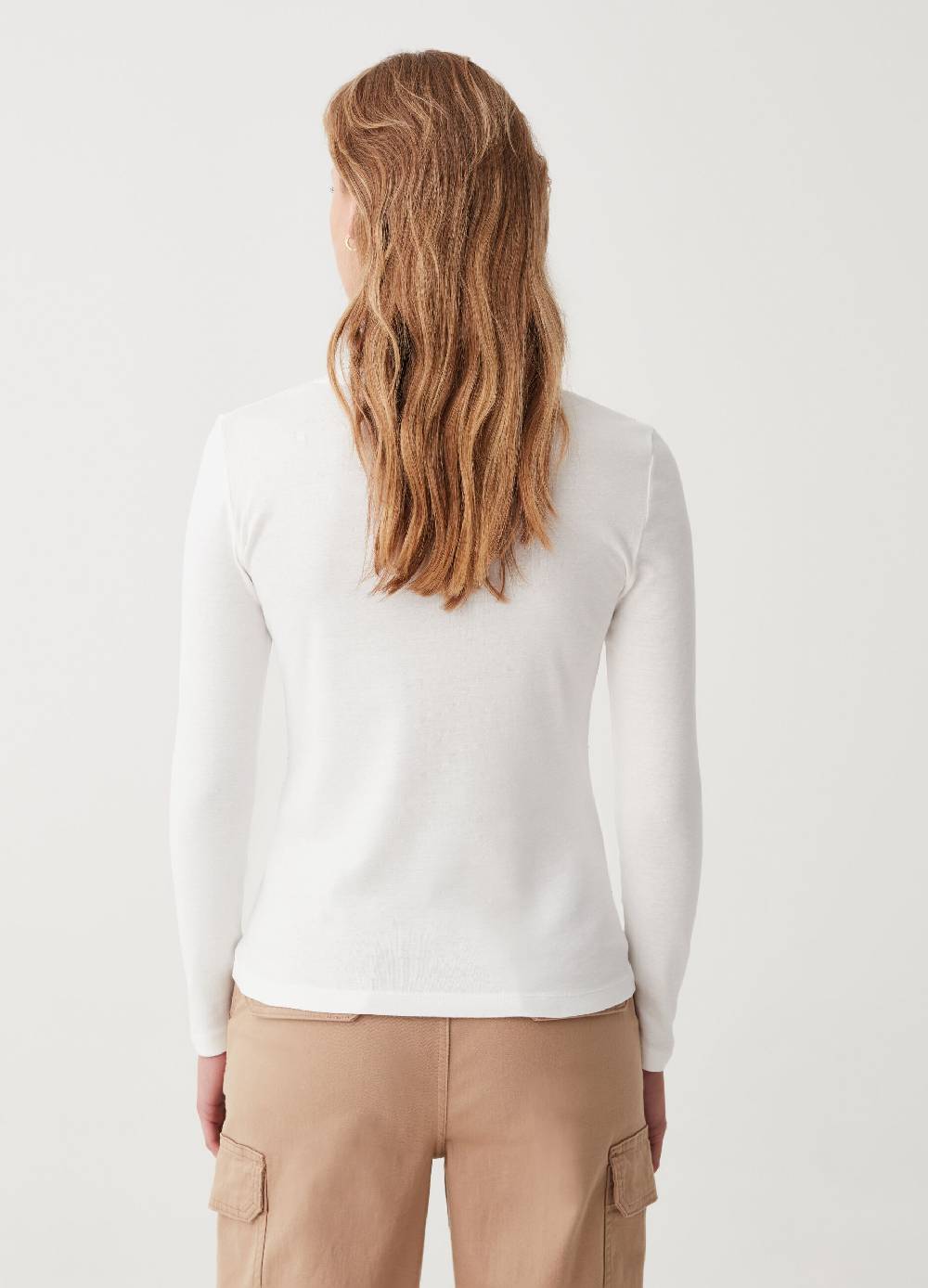 OVS T-shirt a maniche lunghe con strass Online