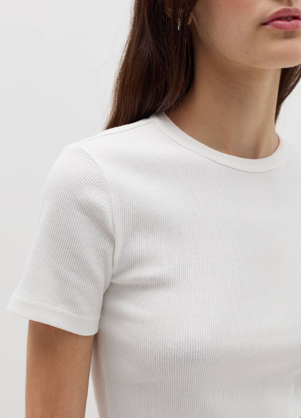 B. ANGEL T-shirt in cotone stretch a costine Affare Del Giorno