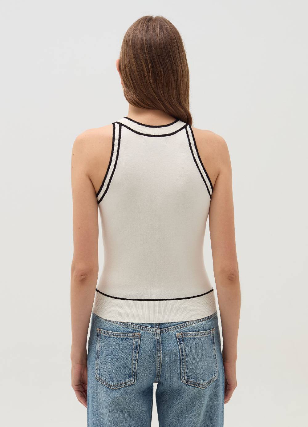 OVS Tank top con bordi a contrasto Consegna Veloce