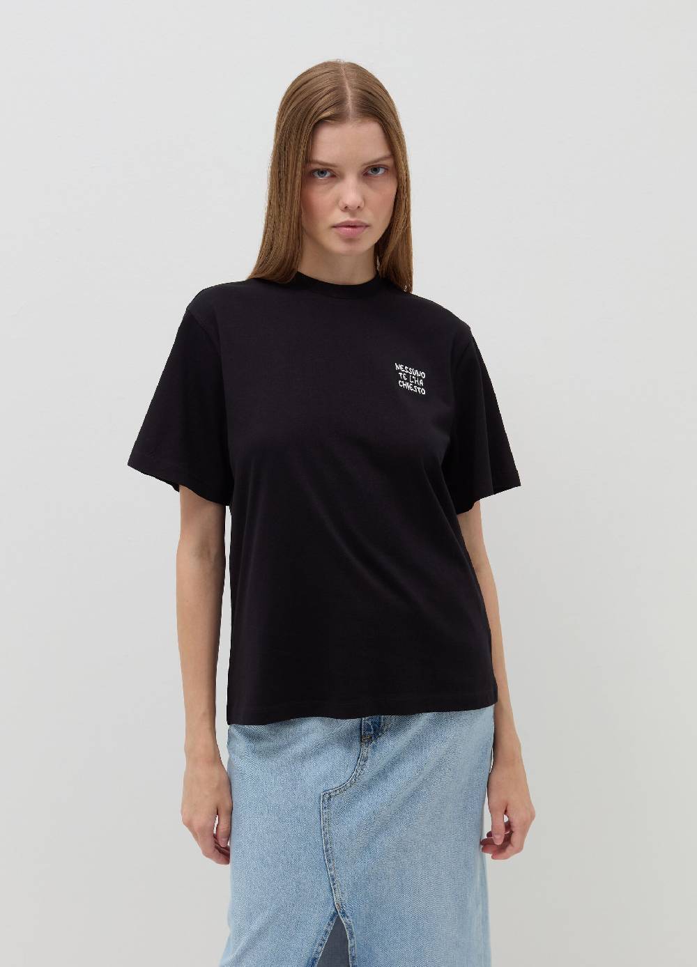 B. ANGEL T-shirt relaxed fit in cotone Promozione Limitata