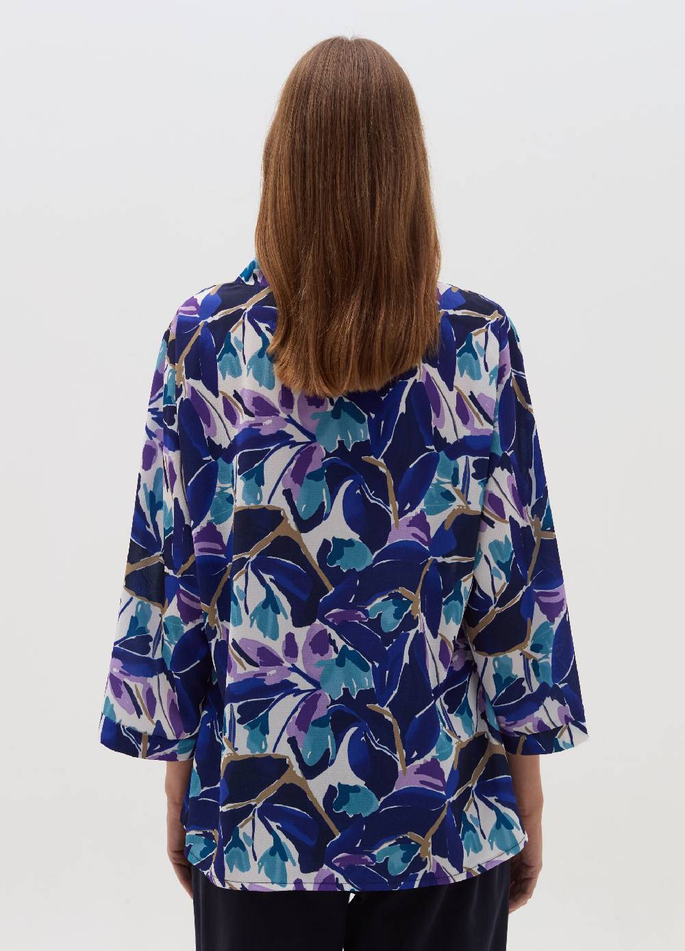 HYBRID Blusa con stampa floreale Vendita