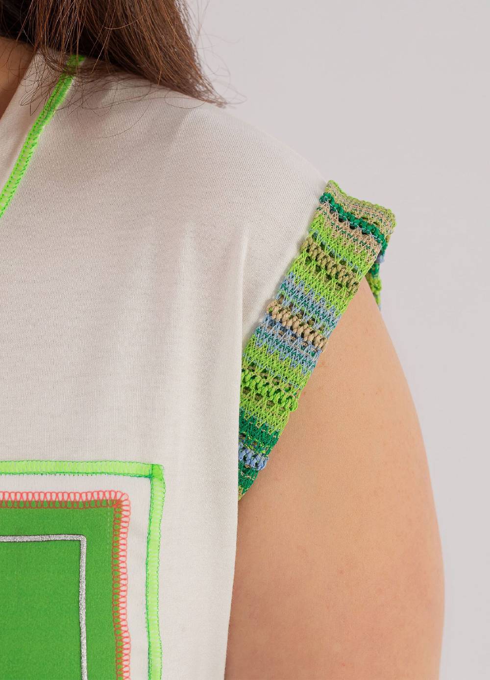OCTOBER T-shirt con stampa cocktail Curvy Offerte giornaliere