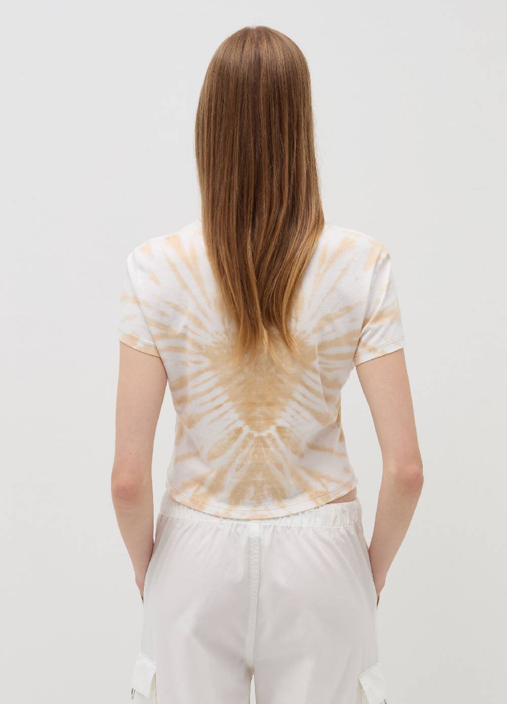 B. ANGEL T-shirt crop in cotone ACQUISTA ORA