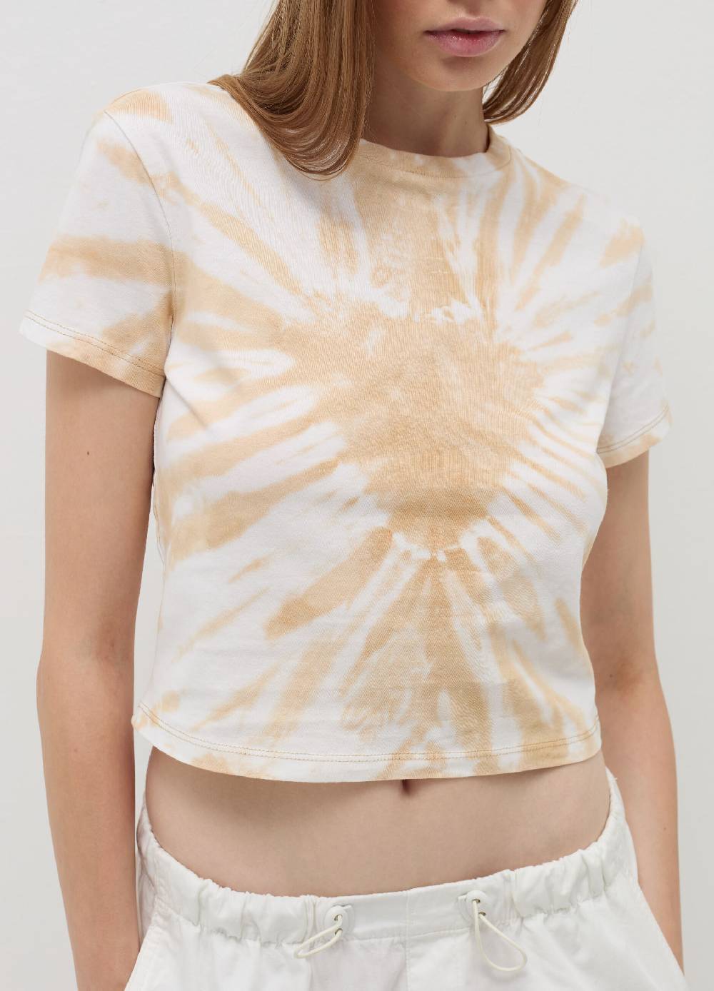 B. ANGEL T-shirt crop in cotone ACQUISTA ORA