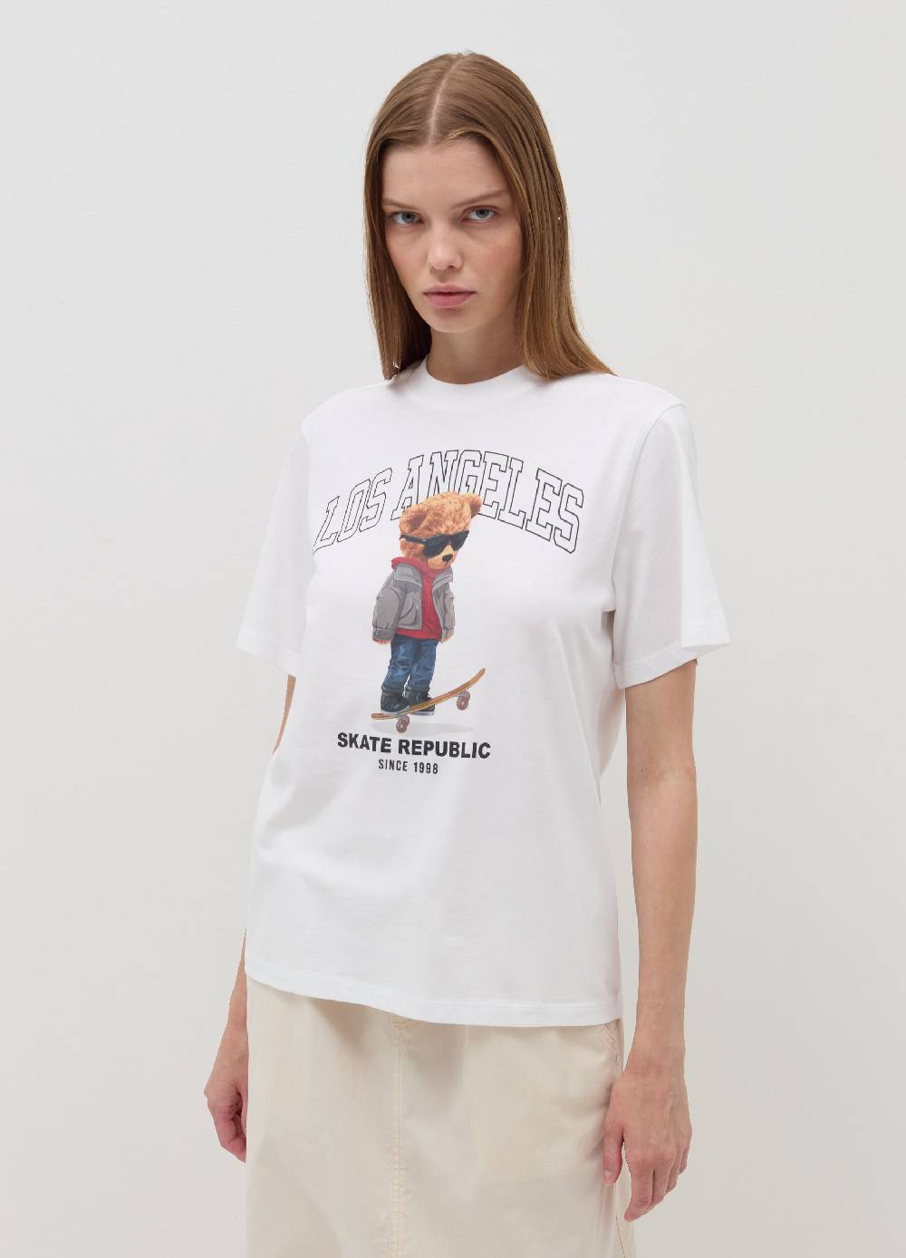 B. ANGEL T-shirt relaxed fit in cotone Latest stili