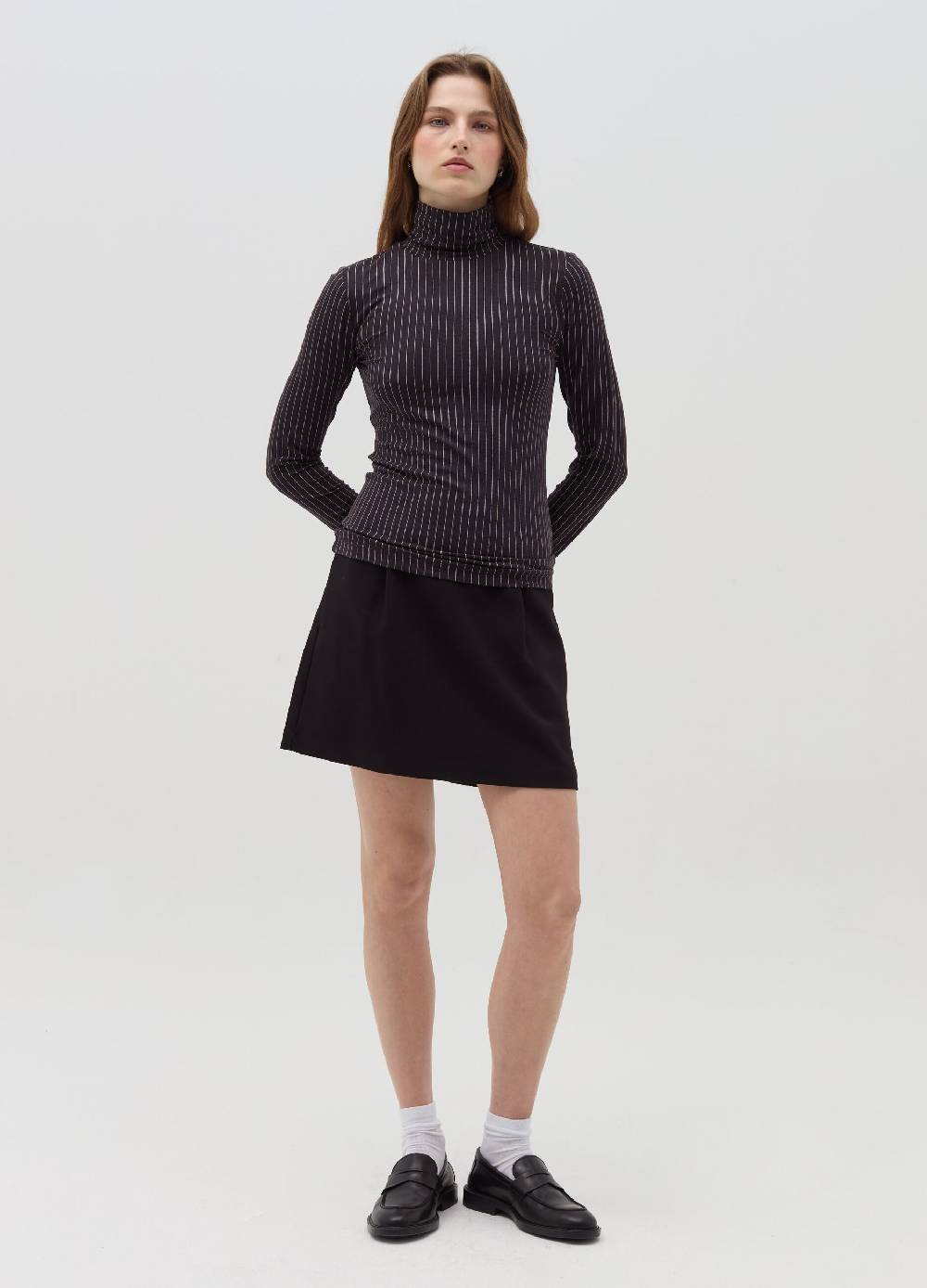 OVS T-shirt gessata a maniche lunghe Fino al 50% di sconto