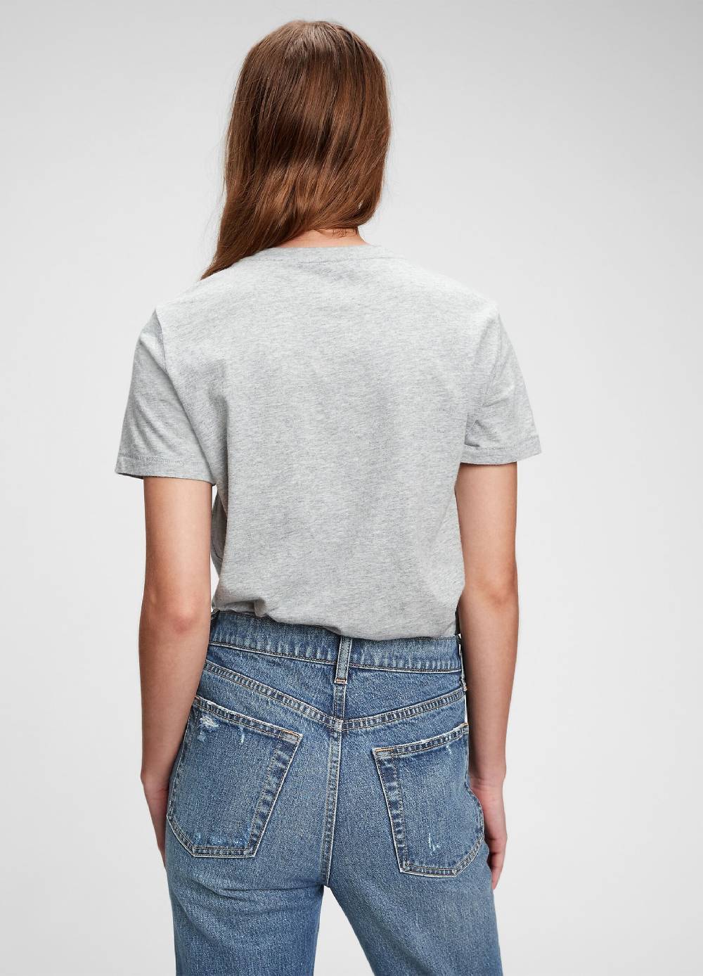 GAP T-shirt girocollo in cotone Fino al 65% di sconto