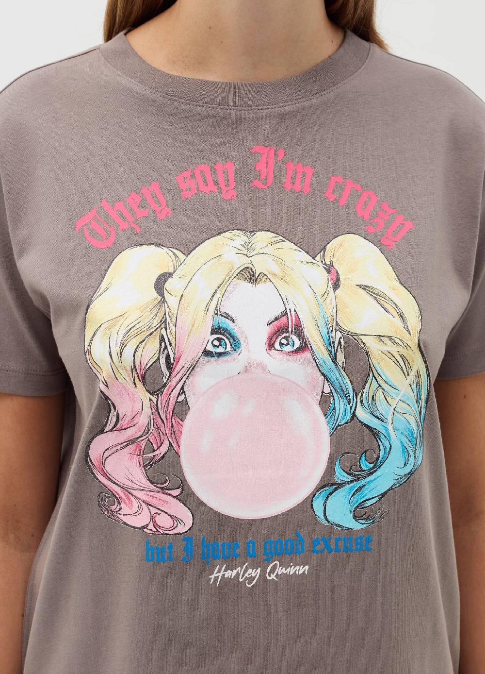 OVS T-shirt con stampa Harley Quinn Trasporto libero internazionale