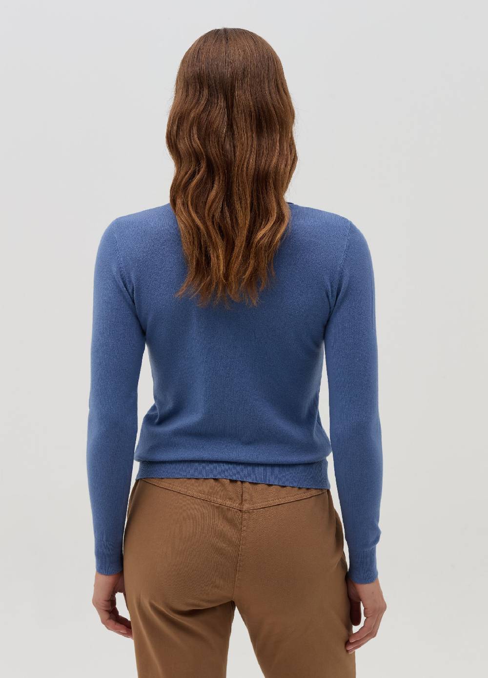 HYBRID Pullover girocollo con piccolo risvolto Acquista Ora