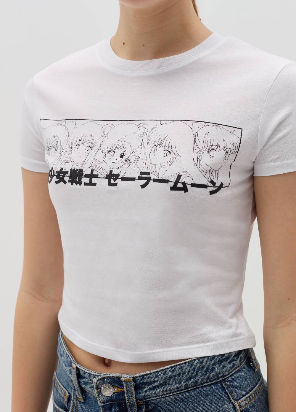 B. ANGEL T-shirt con stampa Sailor Moon Shopping Online
