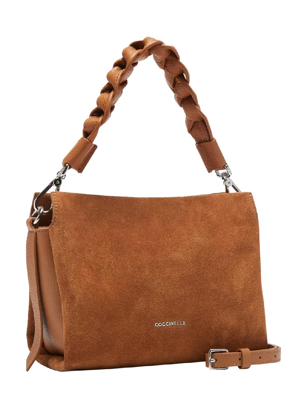 Coccinelle Borsa Coccinelle Boheme suede small - E1P6P580101 Vendita Calda