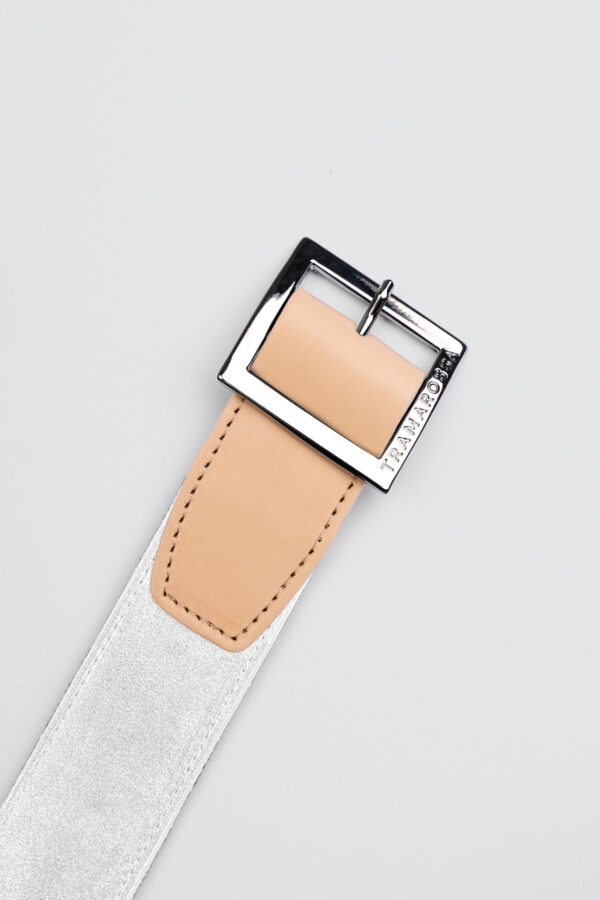 Sartoria Tramarossa CINTURA COLOR BIANCO IN SUEDE Black Friday