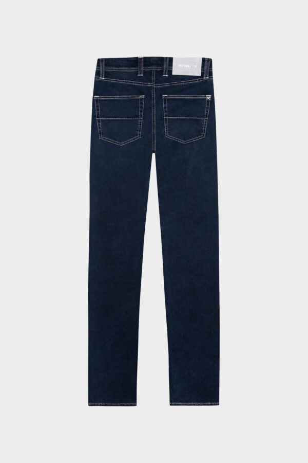 Sartoria Tramarossa JEANS MICHELANGELO ZIP SS REGULAR IN DENIM STRETCH BLU SCURO Limitato a 3 giorni