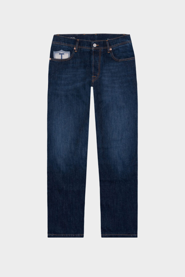 Sartoria Tramarossa JEANS T-RED T3 LOOSE IN DENIM BLU SCURO