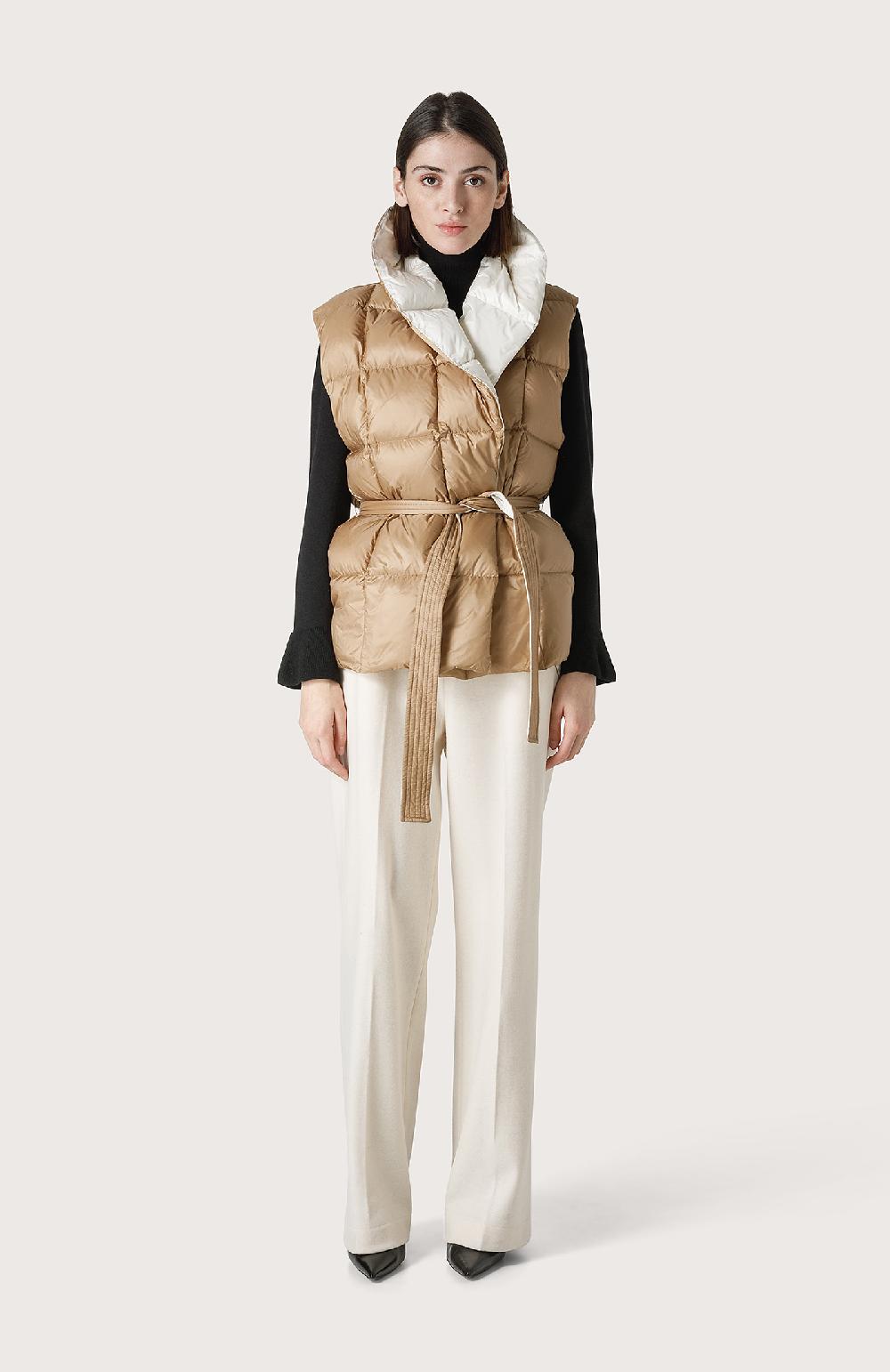 Seventy Gilet reversibile con collo sciallato - Col. Neutro Ritorno libero