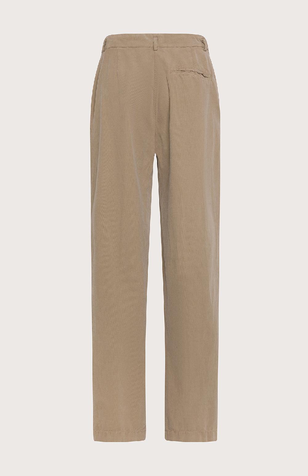 Seventy Pantalone a vita alta in velluto - Col. Neutro Promozione Limitata