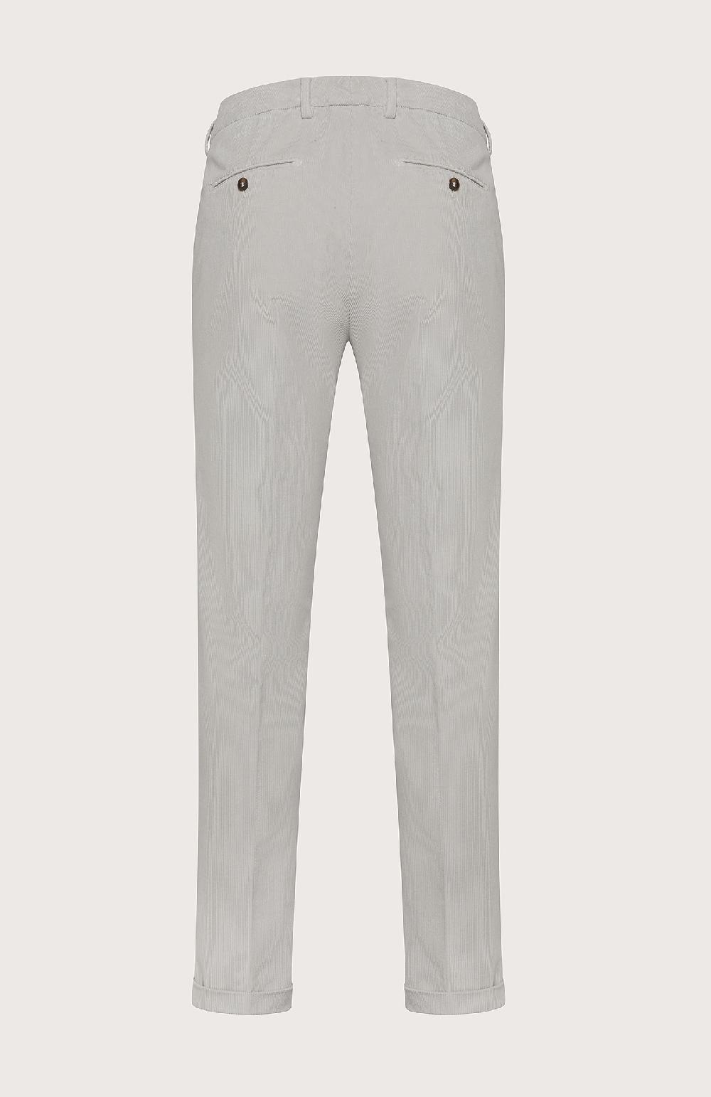 Seventy Pantalone chino in velluto cotone-modal stretch - Col. Neutro Negozio