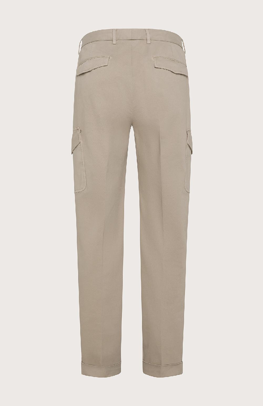 Seventy Pantalone lungo con tasche in gabardina - Col. Grigio Qualità