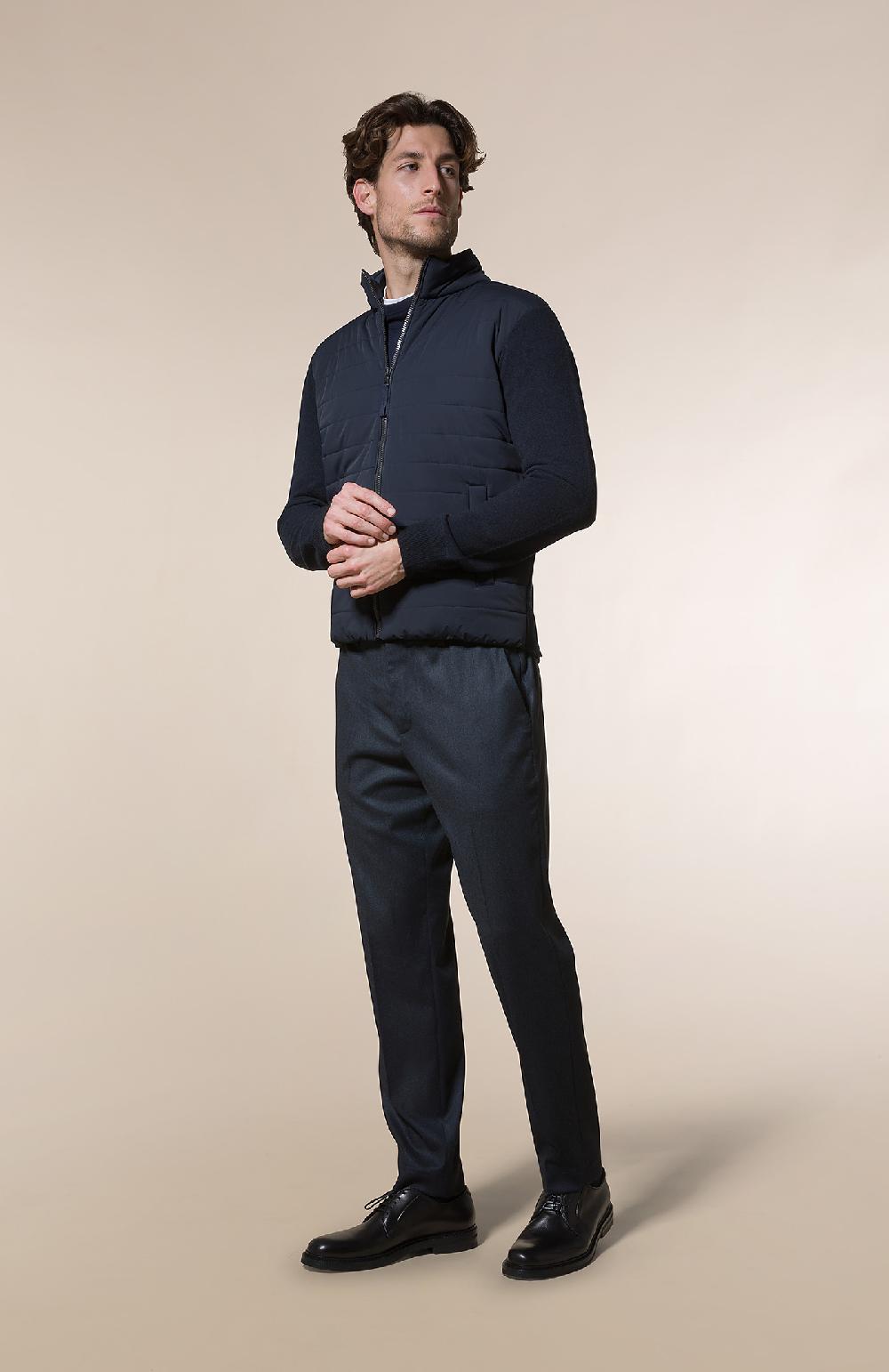 Seventy Giubbino tricot con davanti imbottito - Col. Blu Spedizione Gratuita