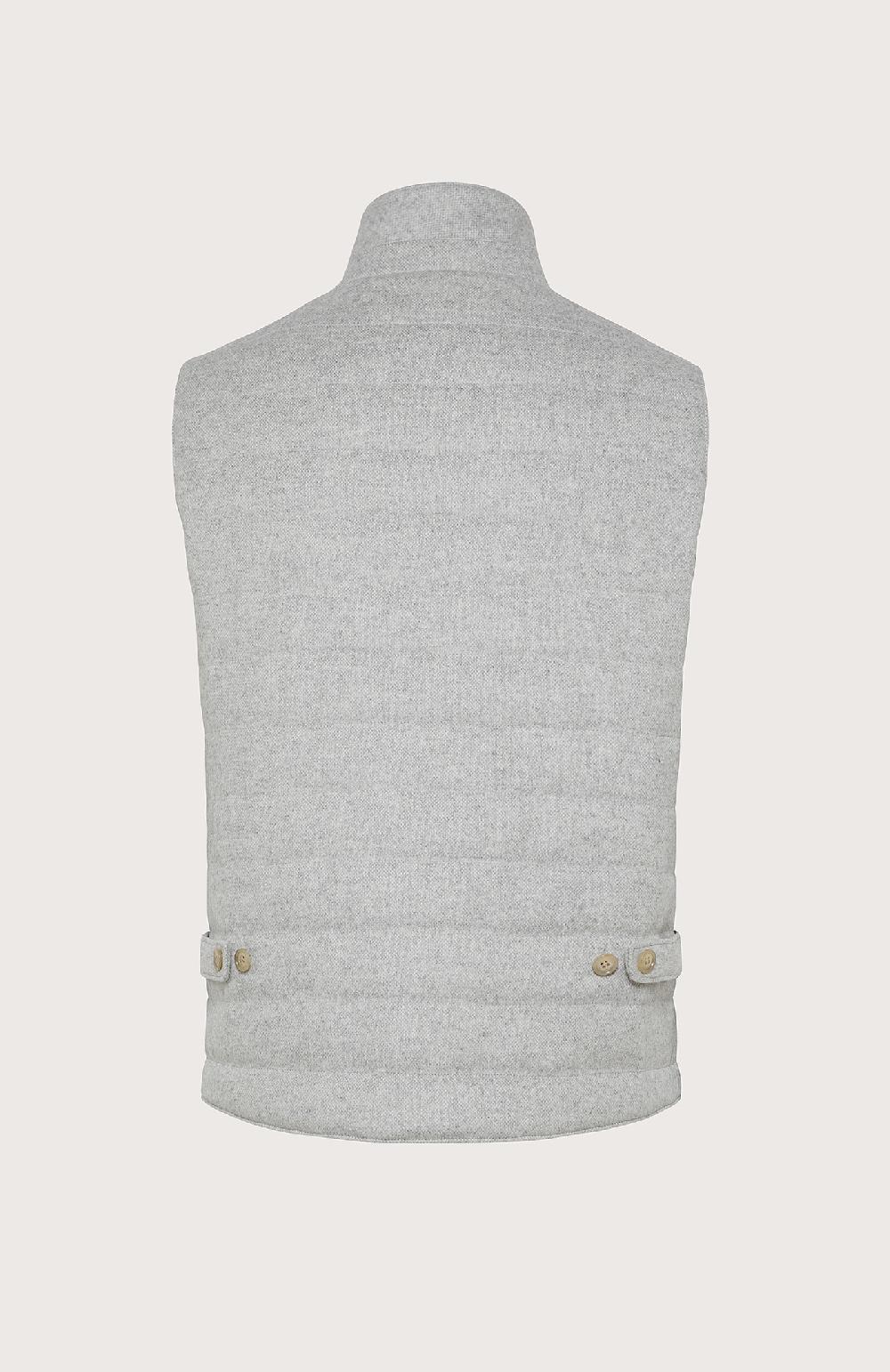 Seventy Gilet imbottito con bottoni - Col. Grigio Negozi Online