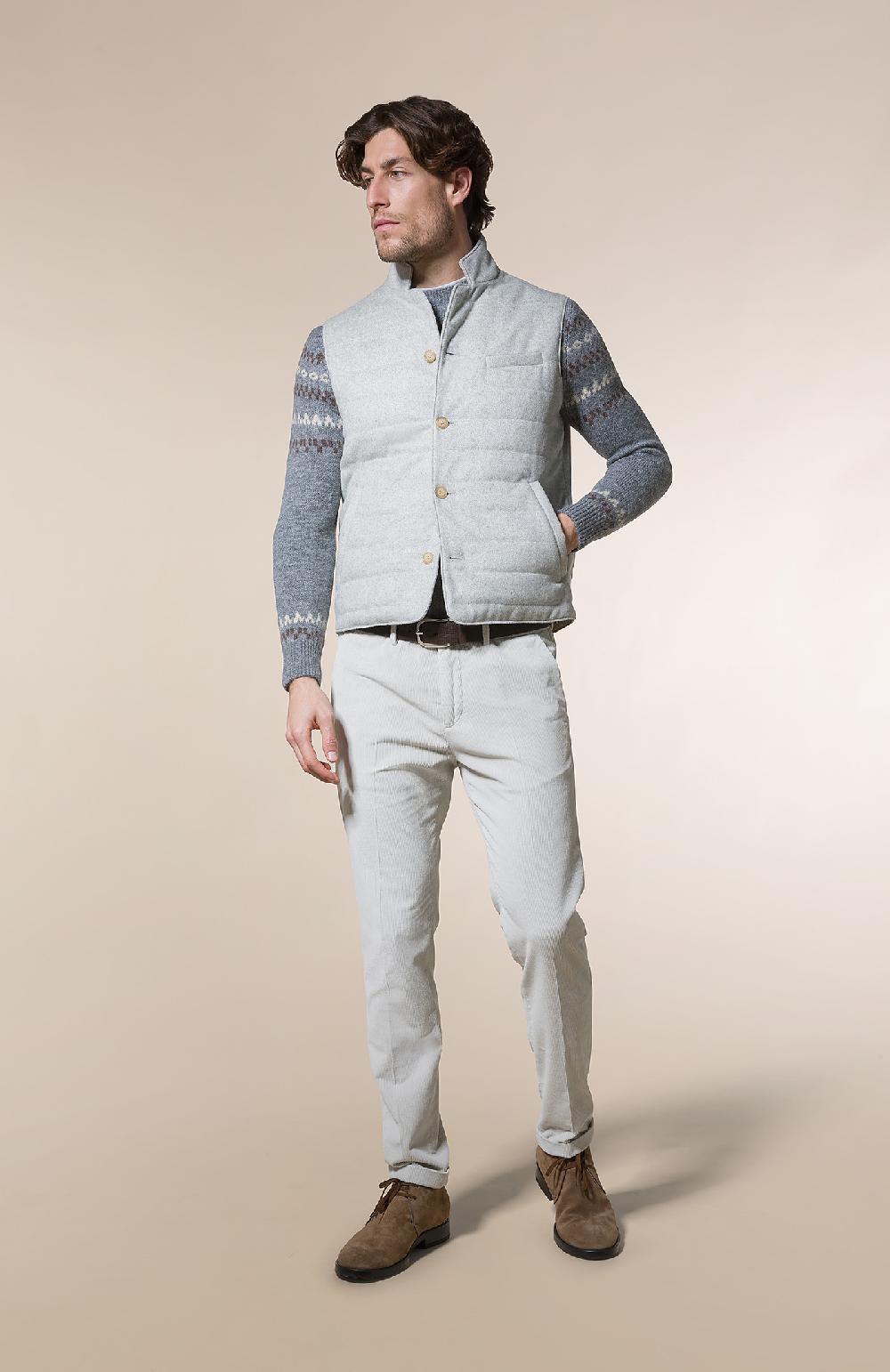 Seventy Gilet imbottito con bottoni - Col. Grigio Negozi Online