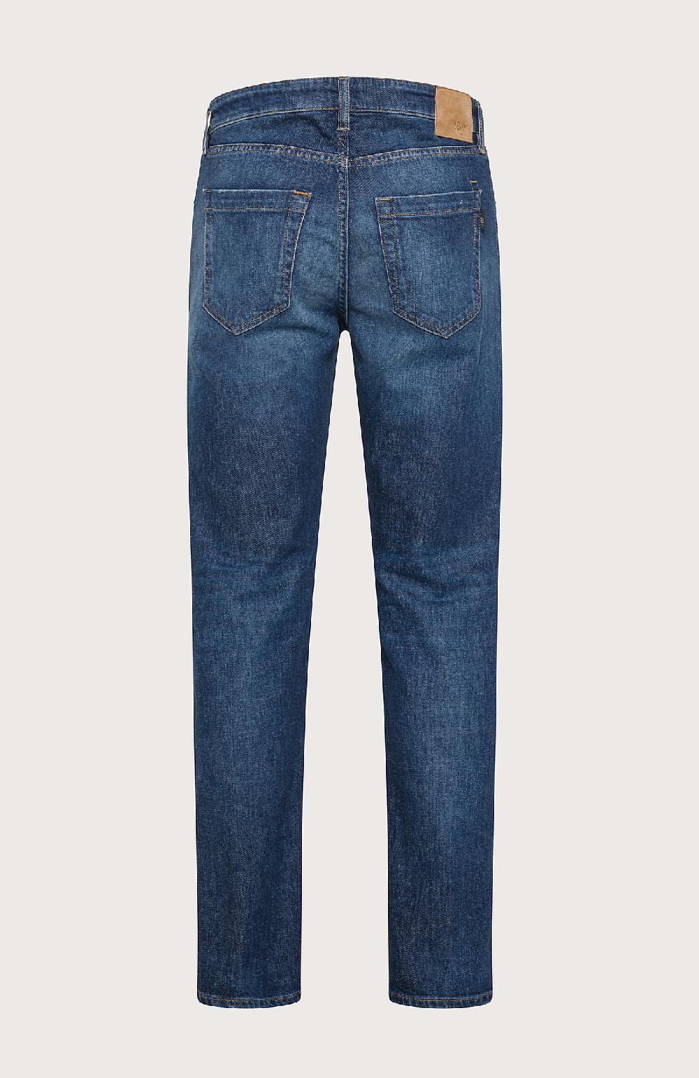 Seventy Pantalone cinque tasche in blue denim washed - Col. Blu Prezzo Ridotto
