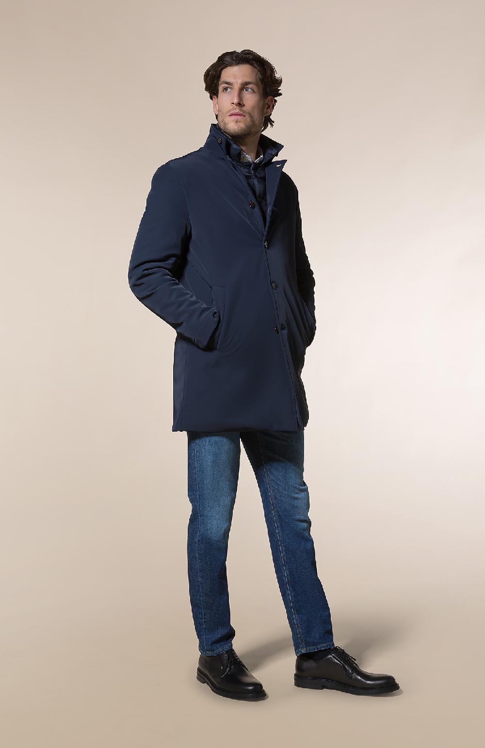 Seventy Pantalone cinque tasche in blue denim washed - Col. Blu Prezzo Ridotto