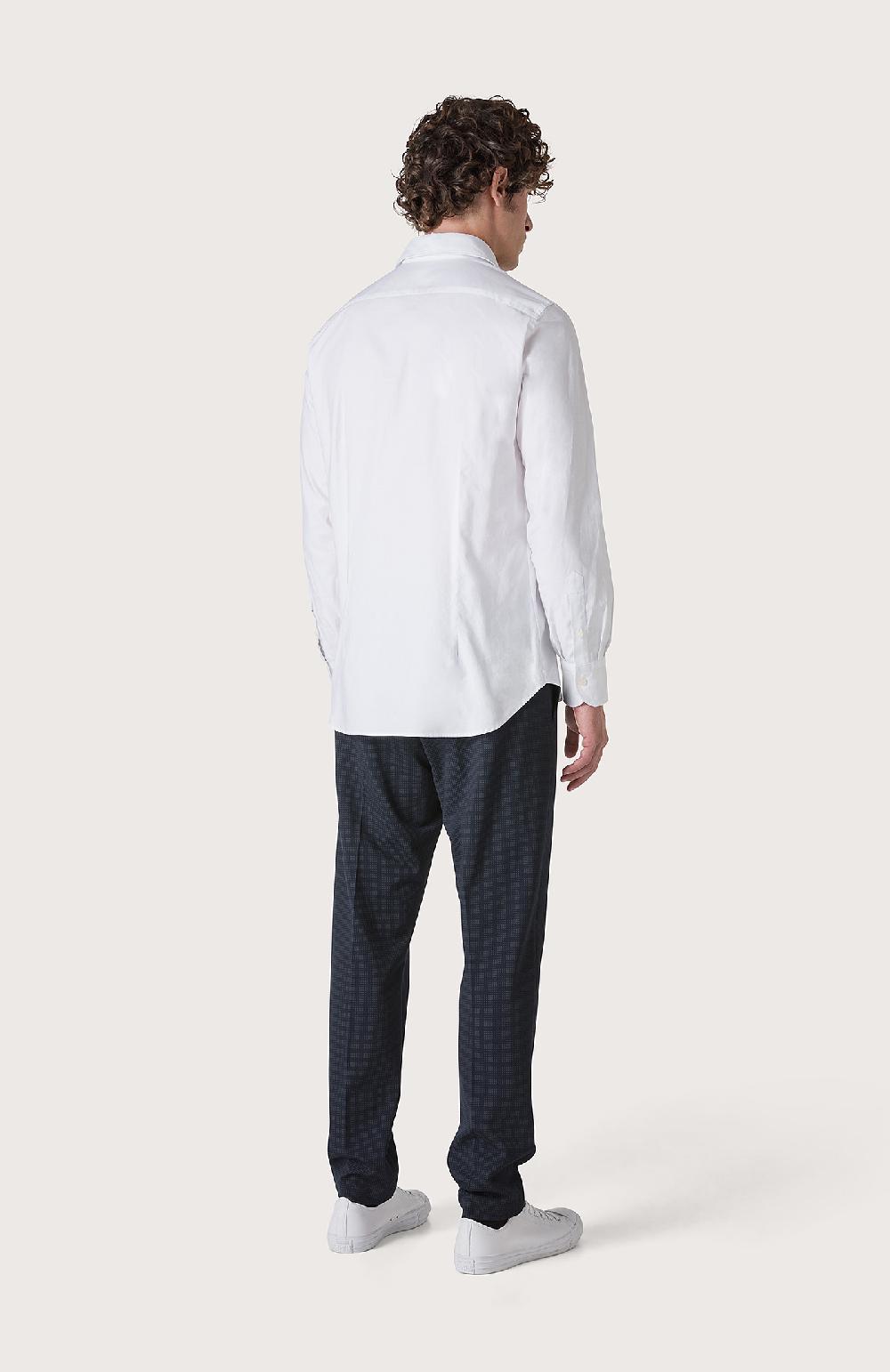 Seventy Camicia regular fit realizzata in oxford ritorto tinto filo - Col. Neutro Sottocosto