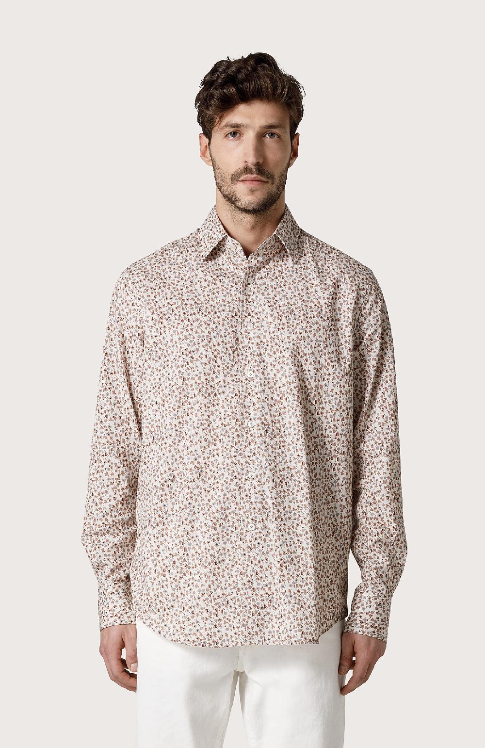 Seventy Camicia stampata - Col. Bianco Convenienza