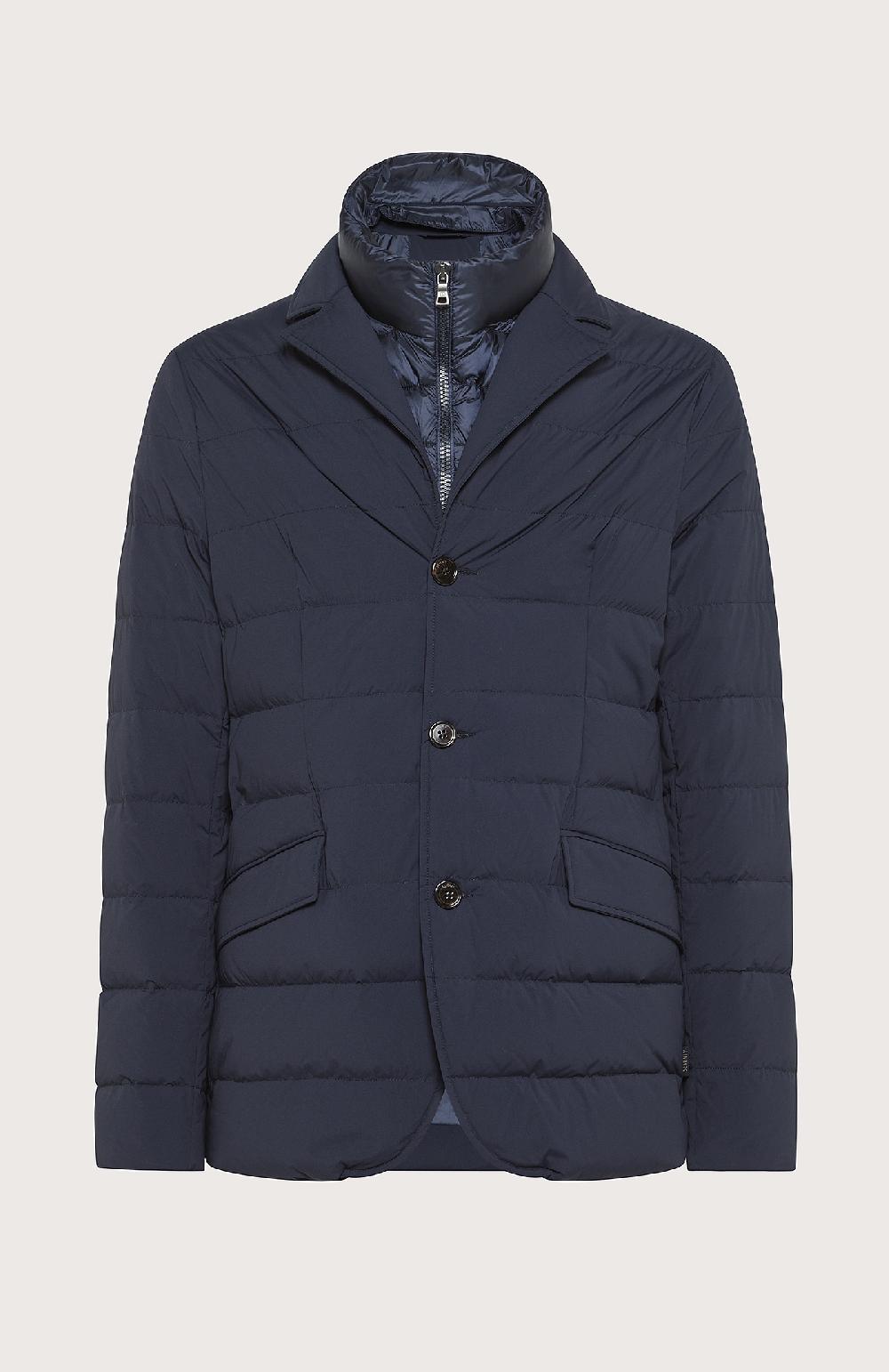 Seventy Giubbotto imbottito con stacchino - Col. Blu