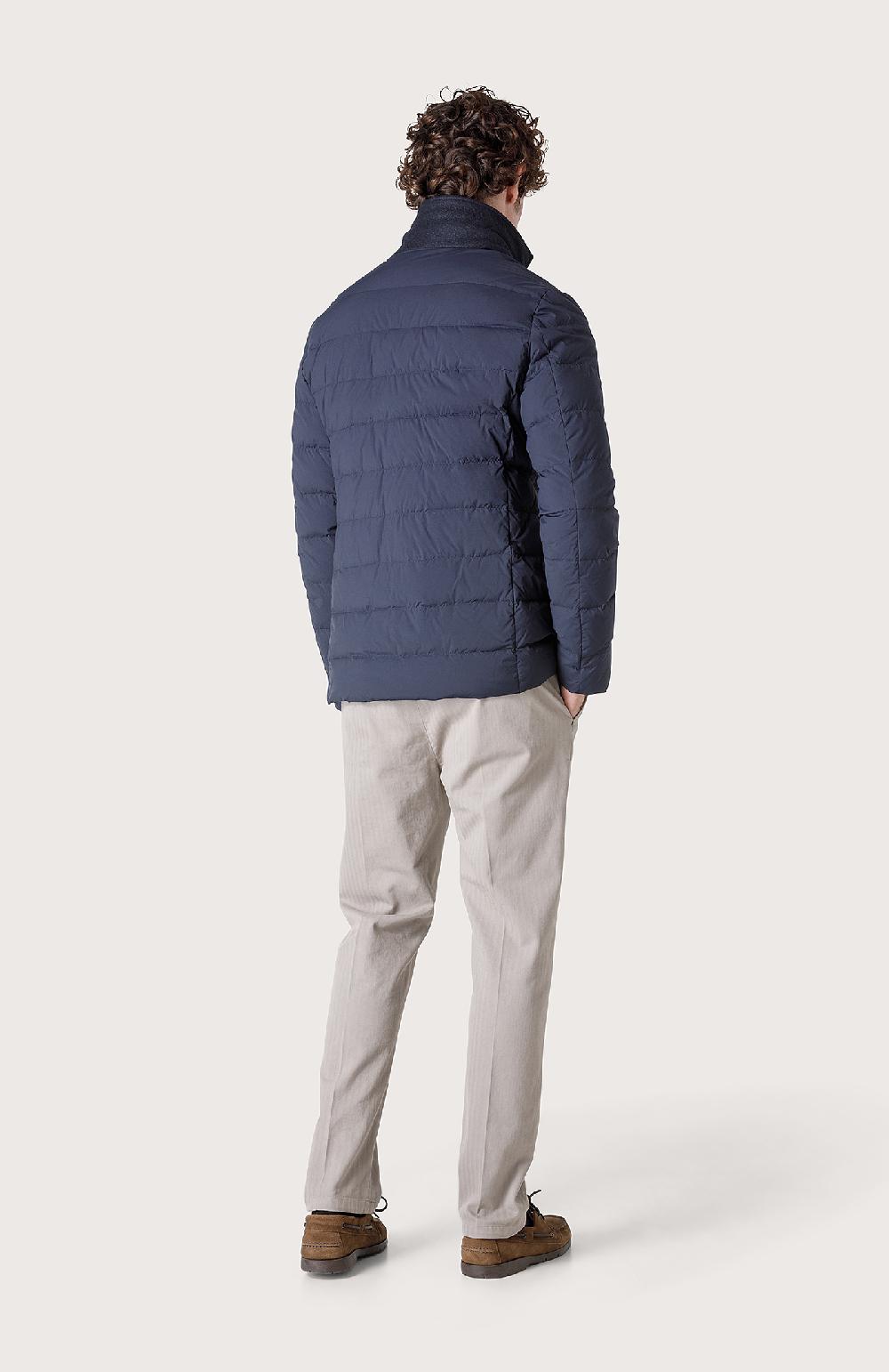 Seventy Giubbotto imbottito con stacchino - Col. Blu Saldi