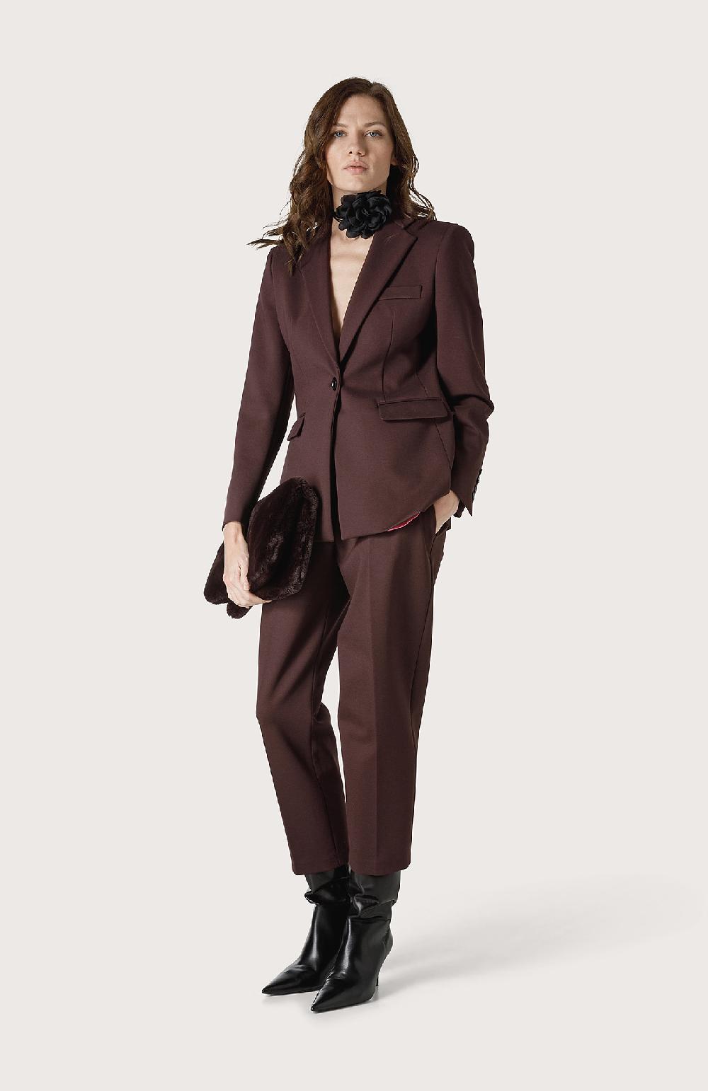 Seventy Pantalone chino con gamba carrot - Col. Viola Negozio