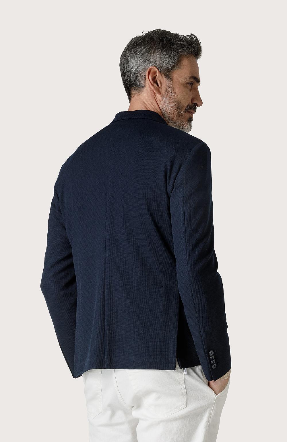 Seventy Giacca doppiopetto con rever a lancia - Col. Blu In Linea
