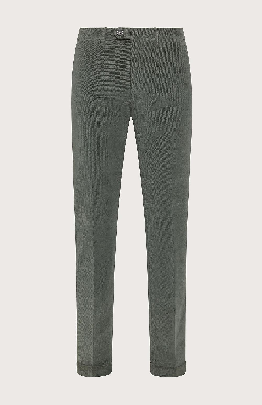 Seventy Pantalone chino stretch - Col. Verde