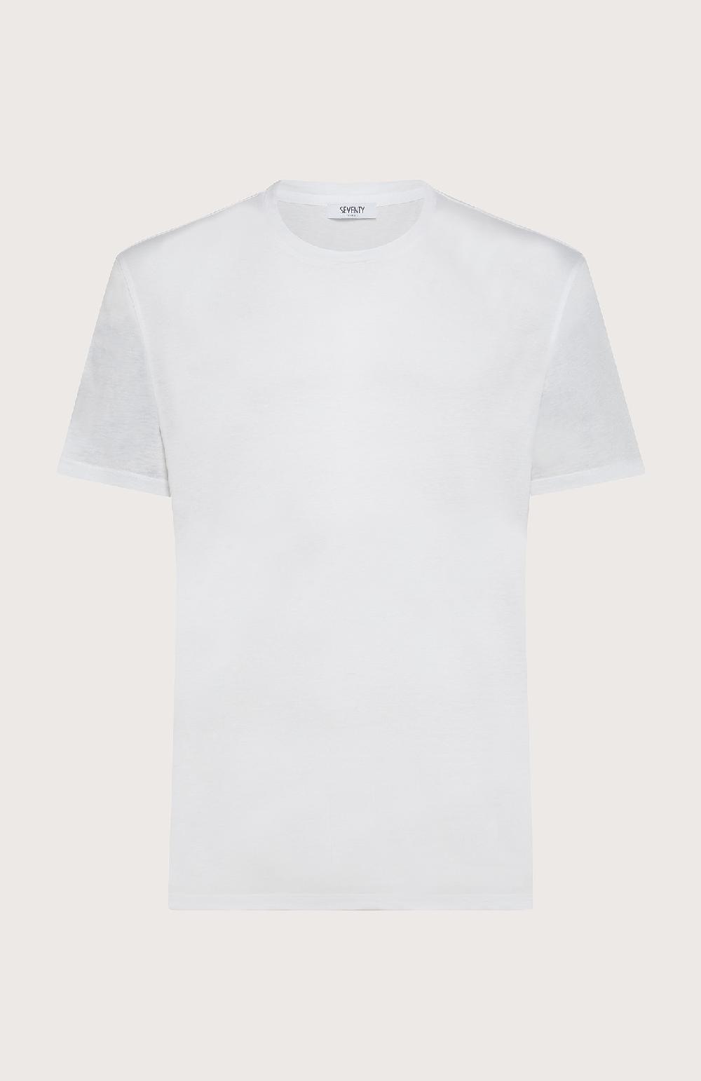 Seventy T-shirt girocollo mezza manica - Col. Bianco