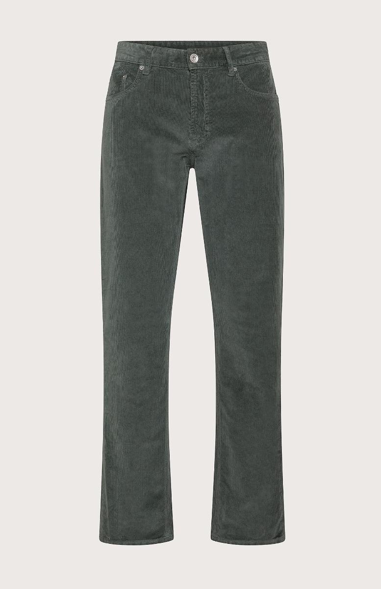 Seventy Pantalone in velluto a cinque tasche - Col. Verde