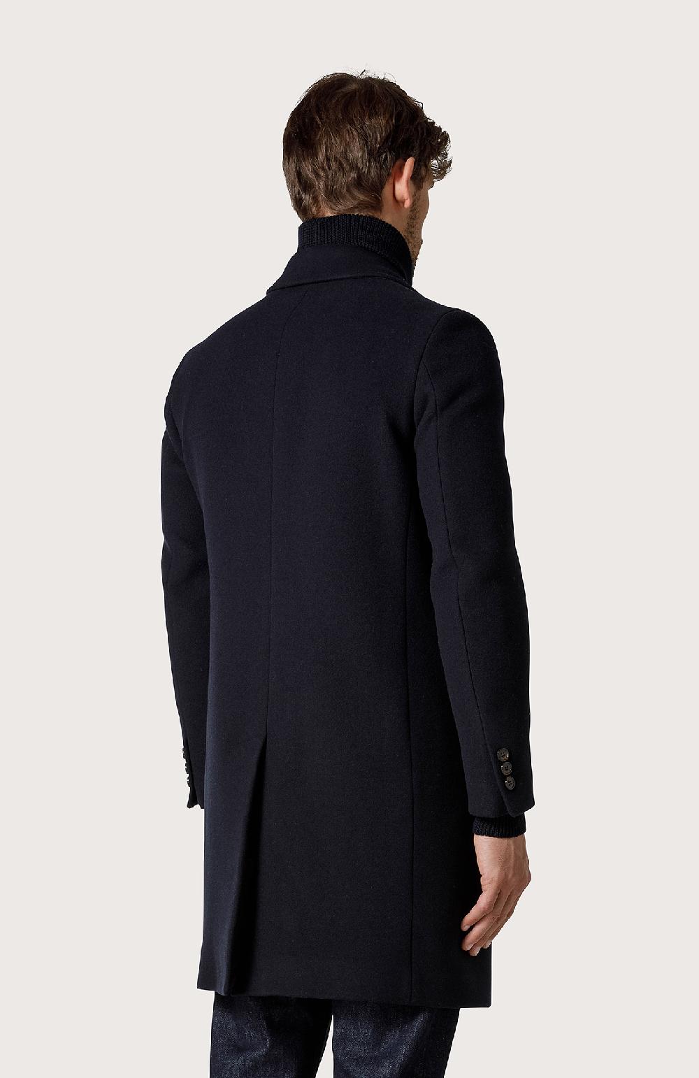 Seventy Cappotto monopetto - Col. Blu Vendita Calda