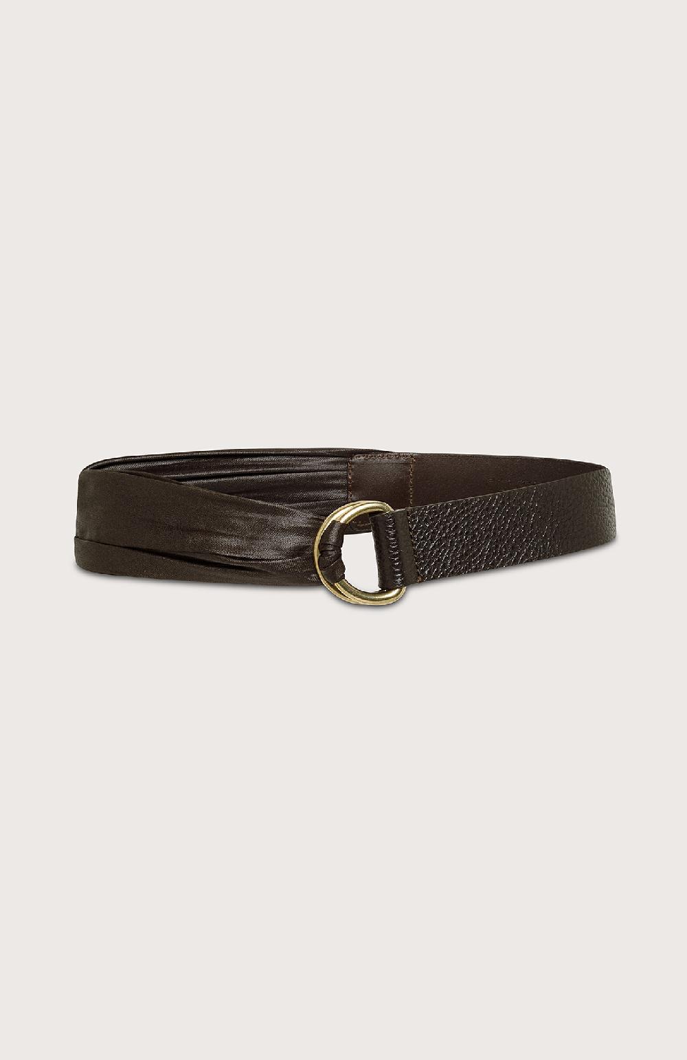 Seventy Cintura doppio materiale - Col. Marrone