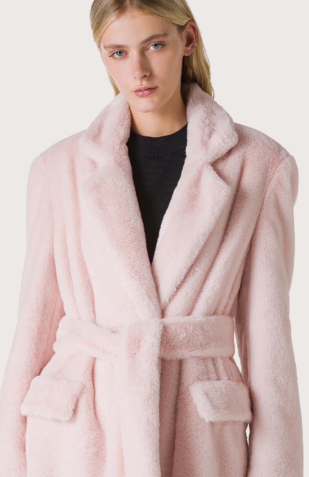 Seventy Cappotto stile vestaglia - Col. Rosa Consegna Veloce
